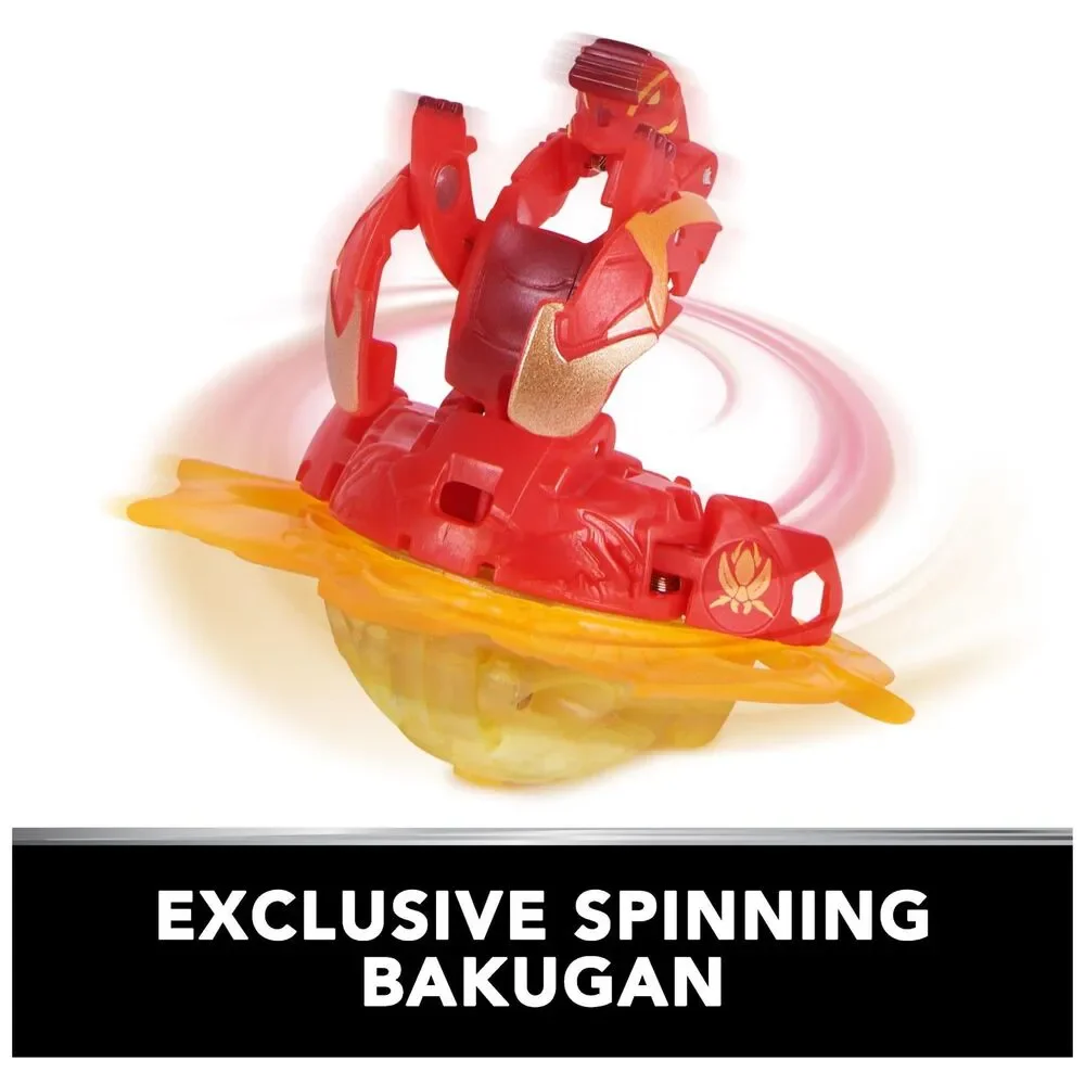 Bakugan Baku-Tin Special Attack Mantid Figure & Storage Case Complete Set